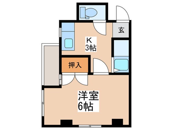 サンハイツ文京の物件間取画像